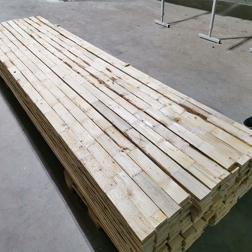 Common raw materials for the production of wooden pallets