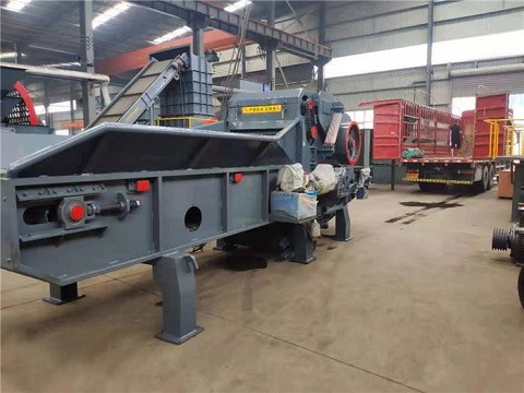 Integrated wood crusher machine