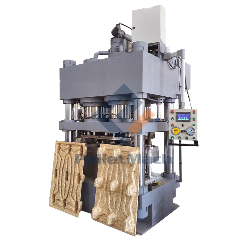 compressed pallet machine