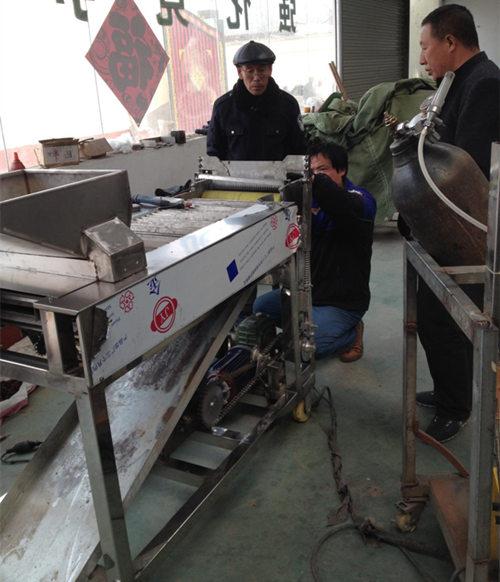 One phone call brings the order of jujube pitting and slicing machine