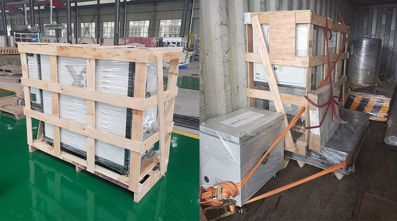 pallet press machine delivery to Mexico
