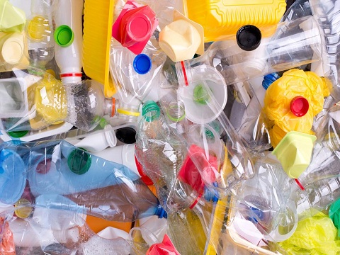 used waste plastics